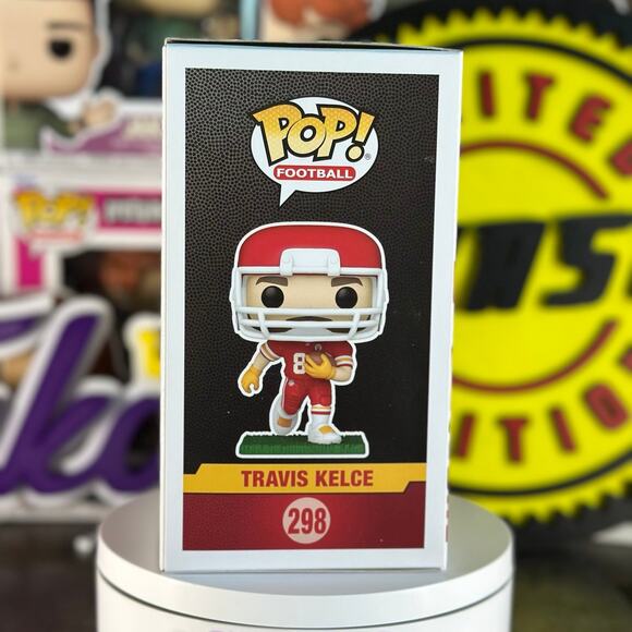 NFL Chiefs Travis Kelce (Road) Funko Pop! - Picture 4 of 6